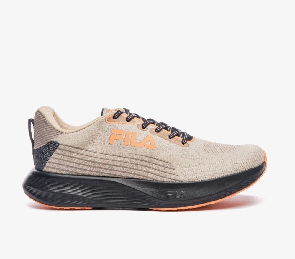 TENIS FILA ENDURANCE - masculino - bege e preto