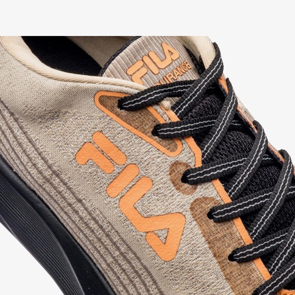 TENIS FILA ENDURANCE - masculino - bege e preto Bege 7