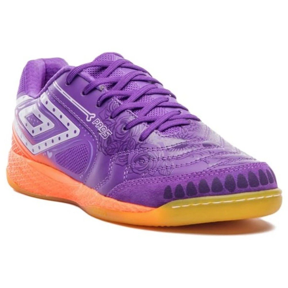 CHUTEIRA UMBRO PRO 5 BUMP DLM - unissex - roxo e coral Roxo 3