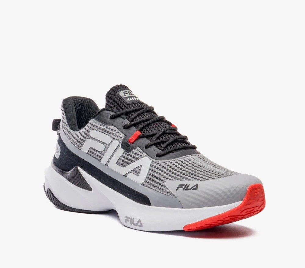 TENIS FILA RECOVERY - masculino - cinza e preto Cinza 3