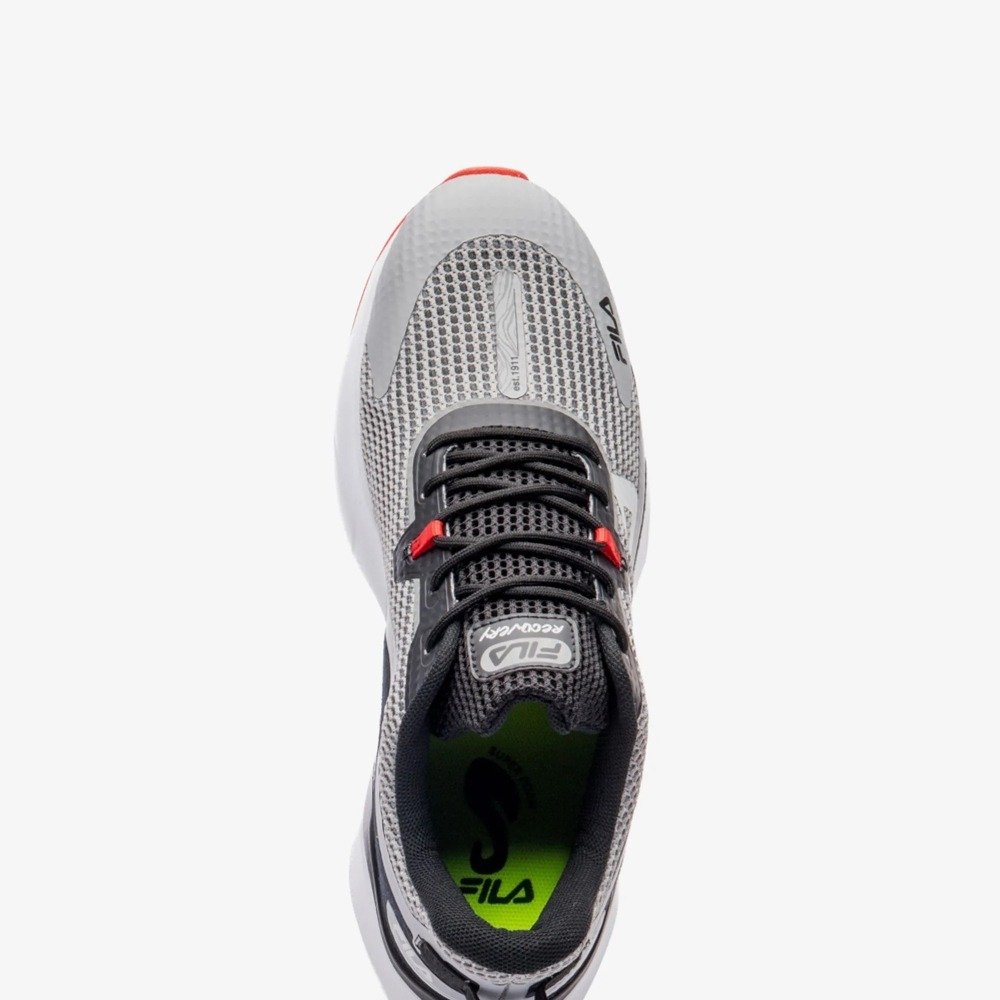TENIS FILA RECOVERY - masculino - cinza e preto Cinza 4