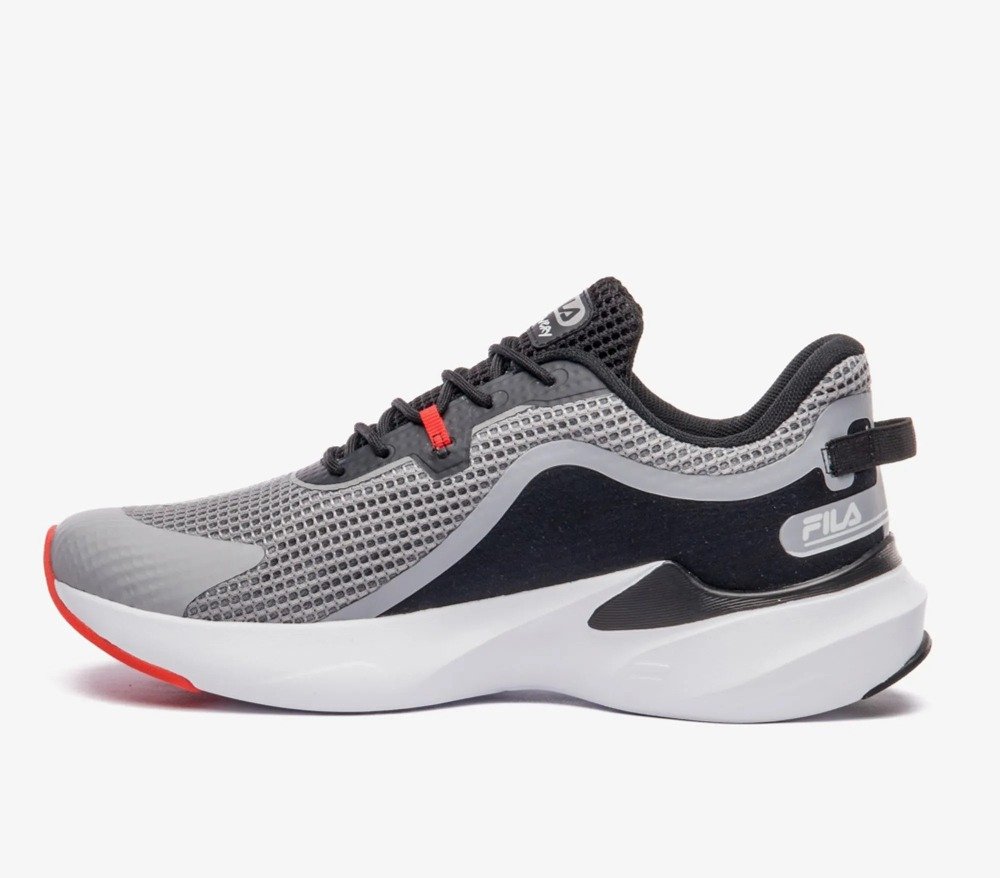 TENIS FILA RECOVERY - masculino - cinza e preto Cinza 2