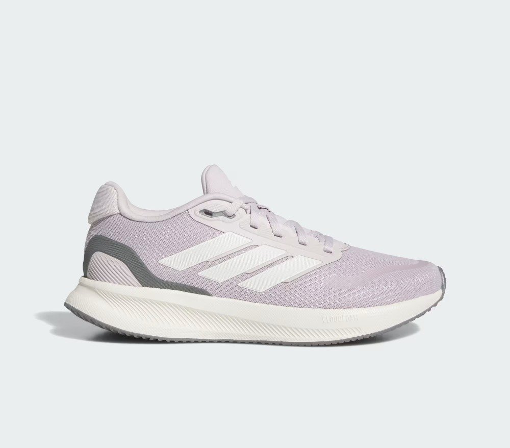 TENIS ADIDAS RUNFALCON 5  - feminino - lilas e branco