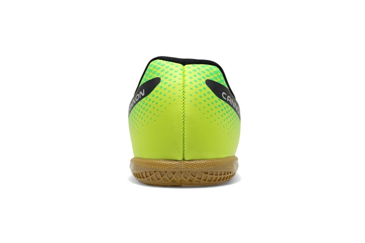 Chuteira Futsal Umbro Cannon Juvenil - unissex - verde e preto Verde 3