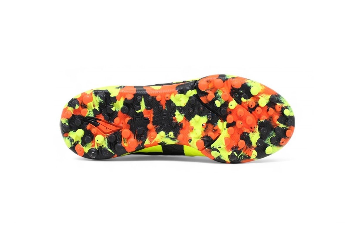 Chuteira futsal Penalty Rx Locker infantil - unissex - amarelo e laranja Amarelo 4