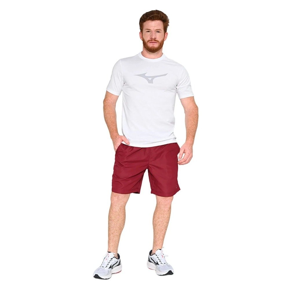 CAMISETA MIZUNO BASIC BIG - masculino - branco