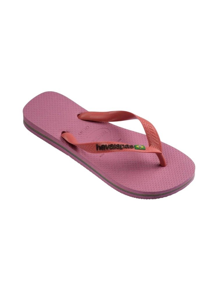 CHINELO HAVAIANAS BRASIL LOGO FC - unissex - rosa Rosa 3