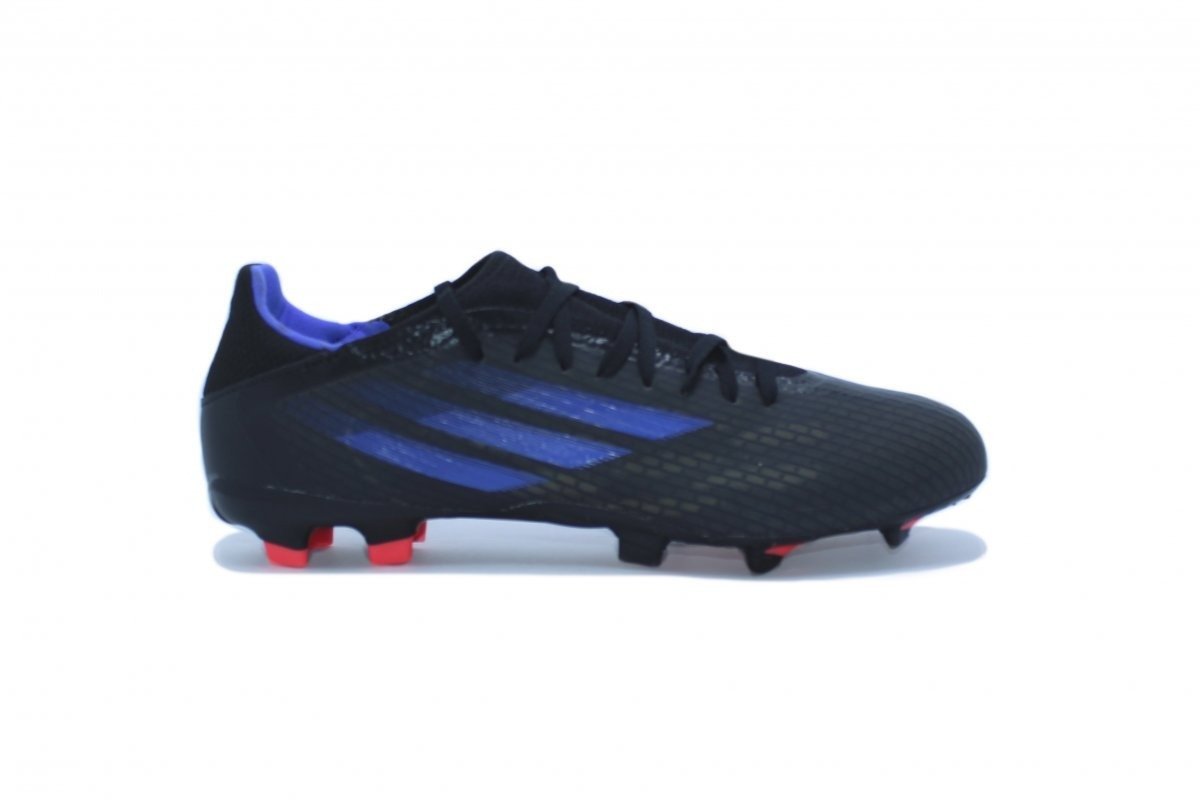 Chuteira campo Adidas X Speedflow.3 - unissex - preto e roxo Preto 2