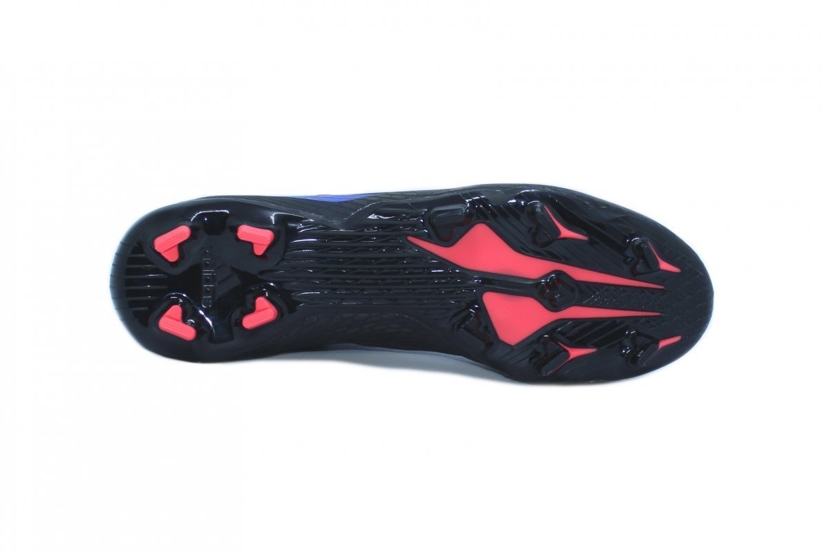 Chuteira campo Adidas X Speedflow.3 - unissex - preto e roxo Preto 7