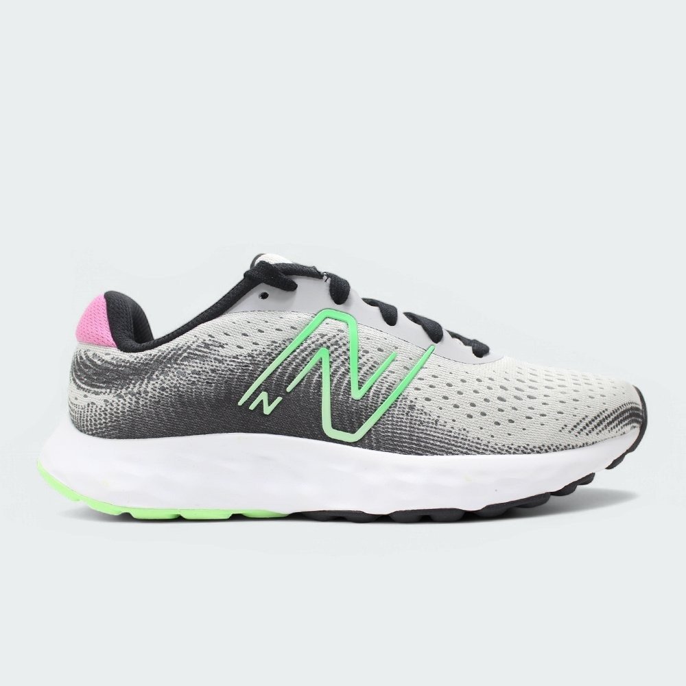 Tenis New Balance 520v8 - feminino - cinza e rosa