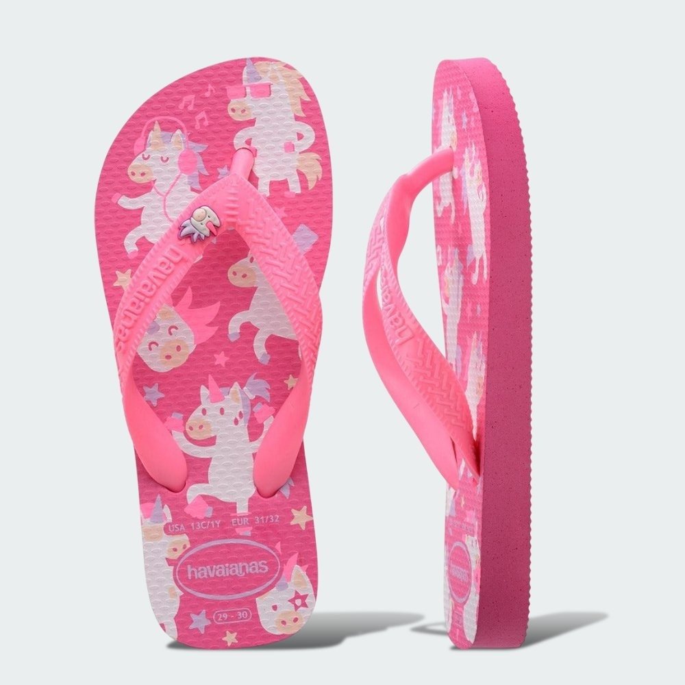 Chinelo Havaianas Kids Fantasy Fc infantil - feminino - rosa Rosa 2