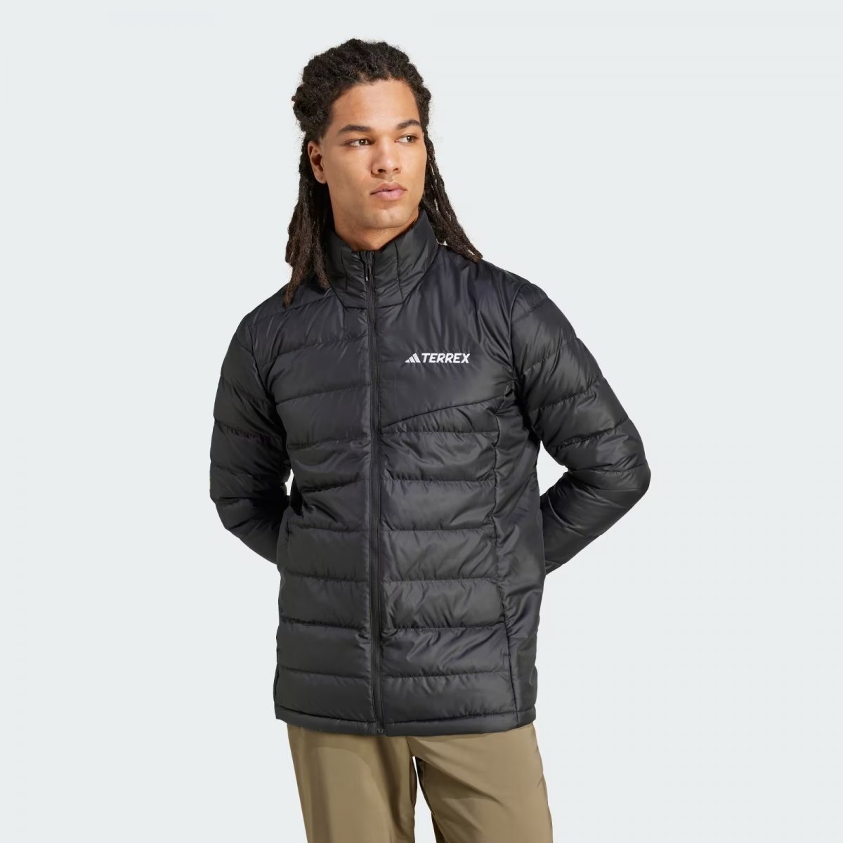 Jaqueta Adidas Multi Down - masculino - preto