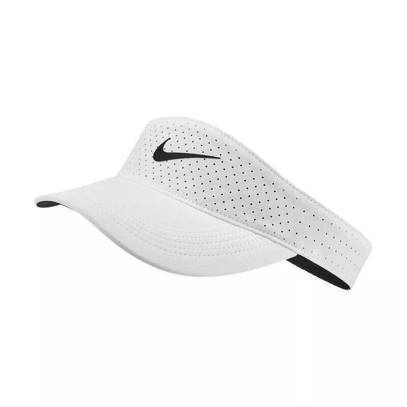 Viseira Nike Aerobill - unissex - branco e preto