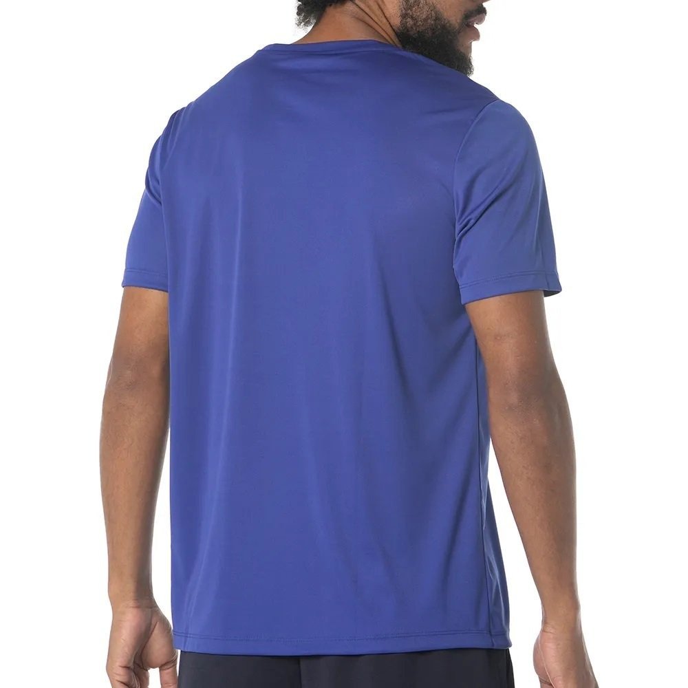 Camiseta Mizuno Energy - masculino - azul e prata Azul 2