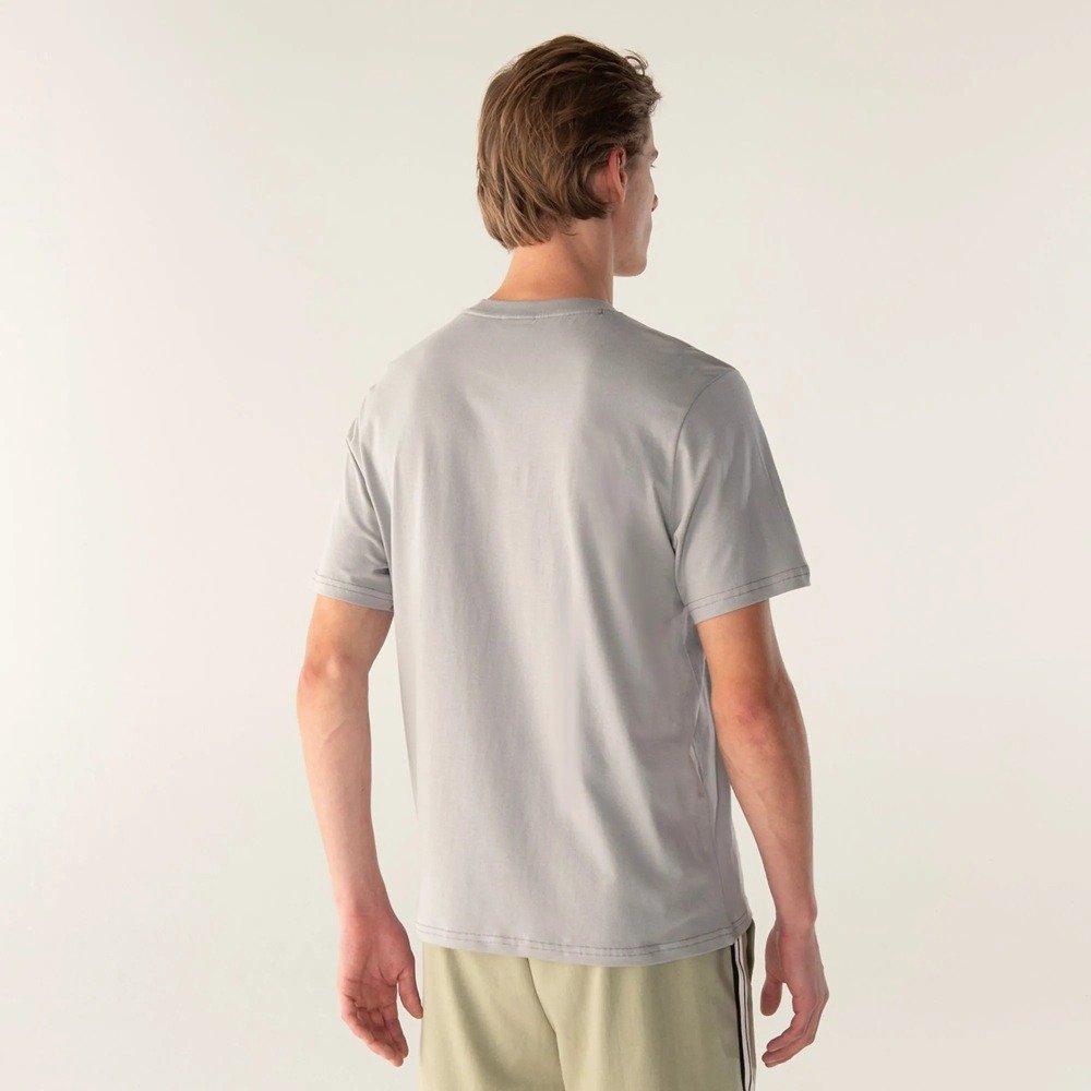 CAMISETA FILA REGULAR LETTER OUTLINE - masculino - cinza e preto Cinza 2
