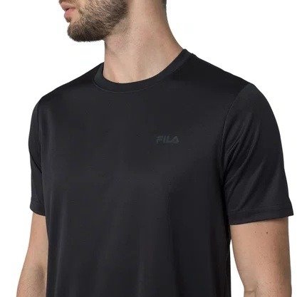 CAMISETA FILA MYLER - masculino - preto Preto 4