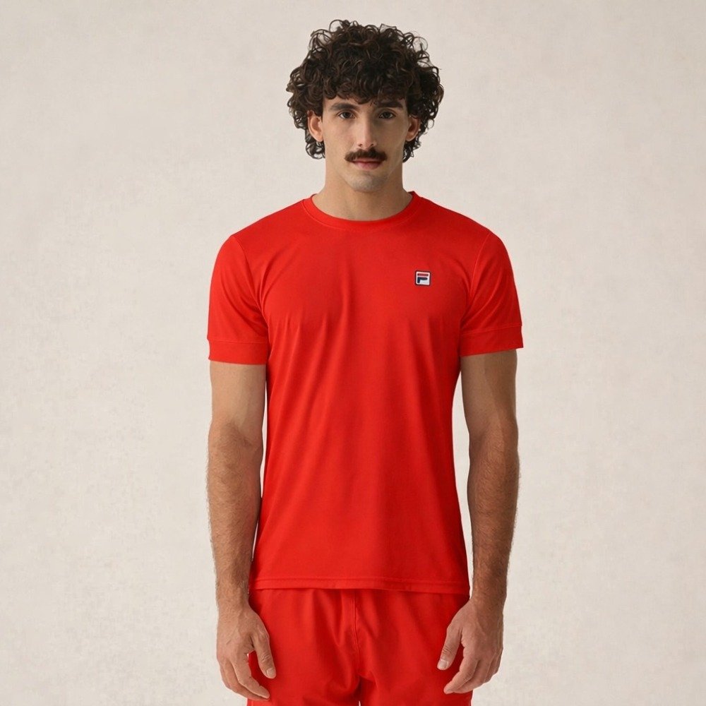 CAMISETA FILA PLAYER F-BOX II - masculino - vermelho