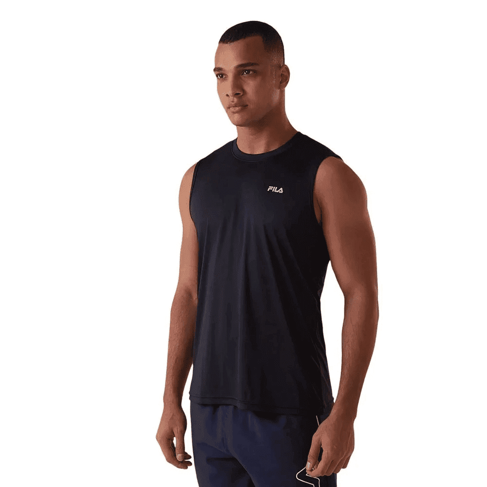 REGATA FILA BASIC SPORTS II - masculino - preto