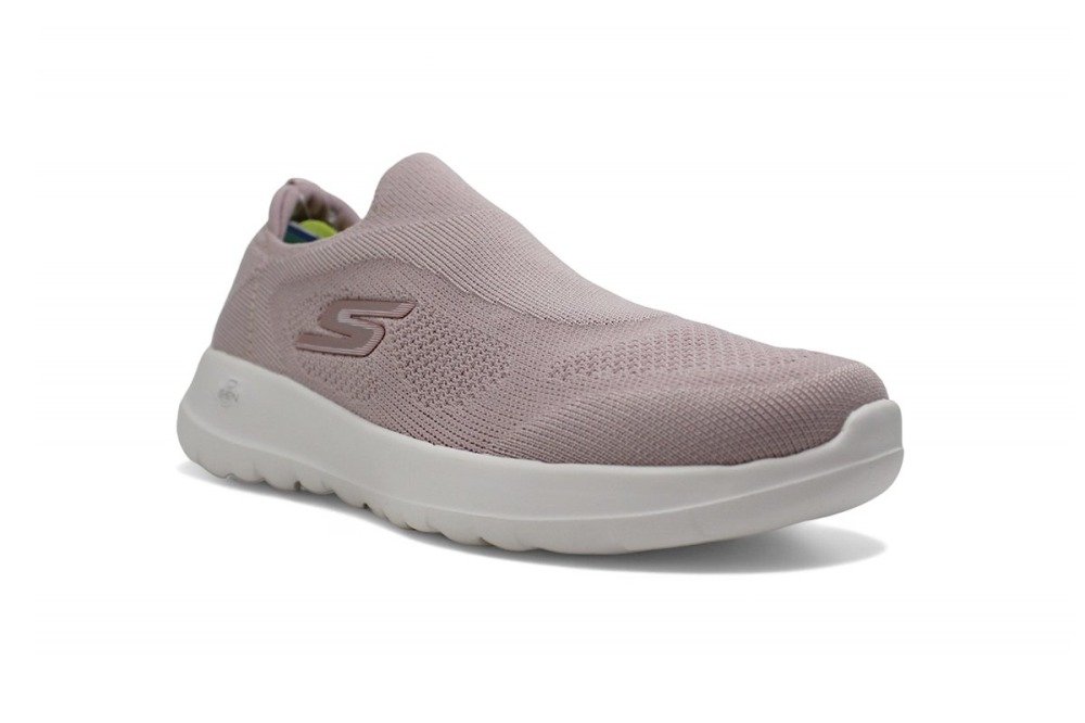 Tenis Skechers Go Walk Joy - feminino - rosa bebe Bege 2