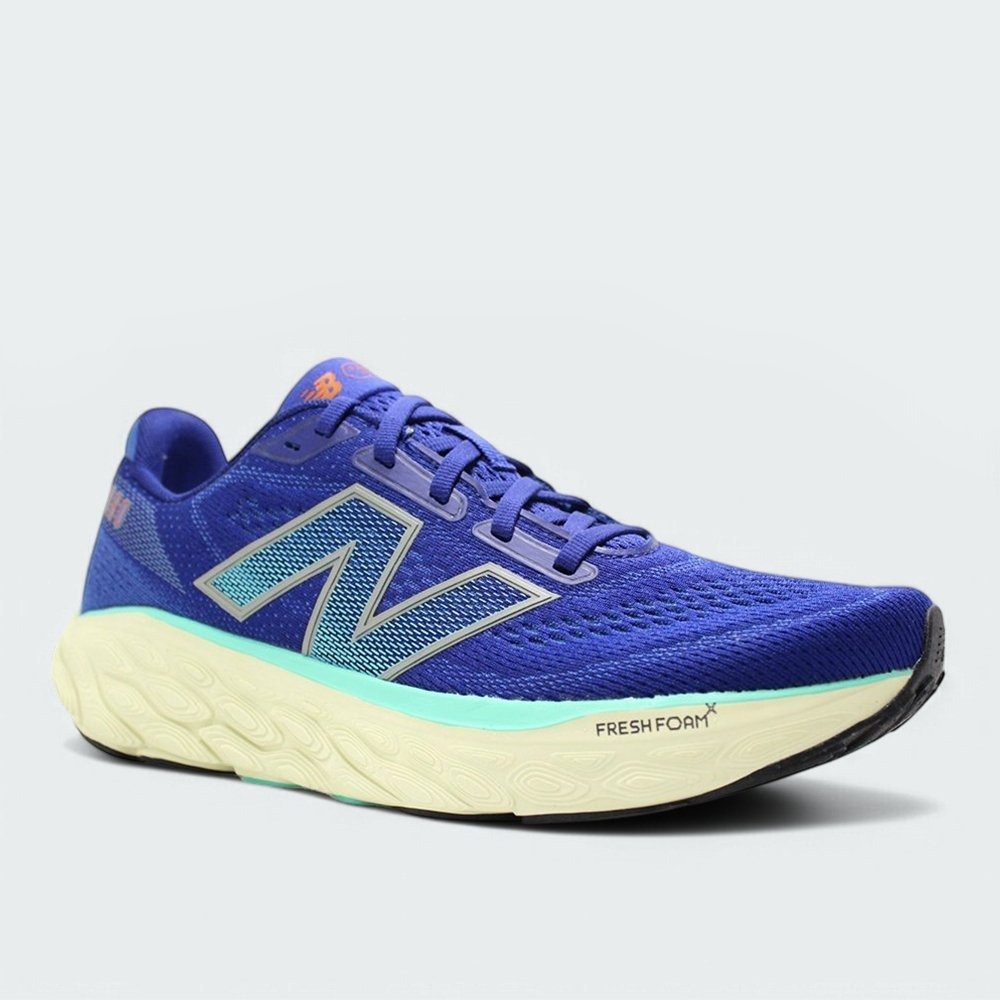 Tenis New Balance 880v14 - masculino - azul e branco Azul 2