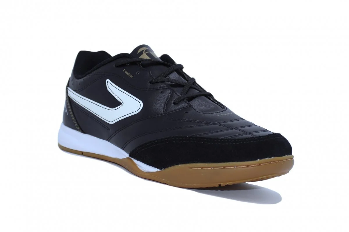 Chuteira futsal/indoor Topper Maestro Td Iv - unissex - preto e branco Preto 5