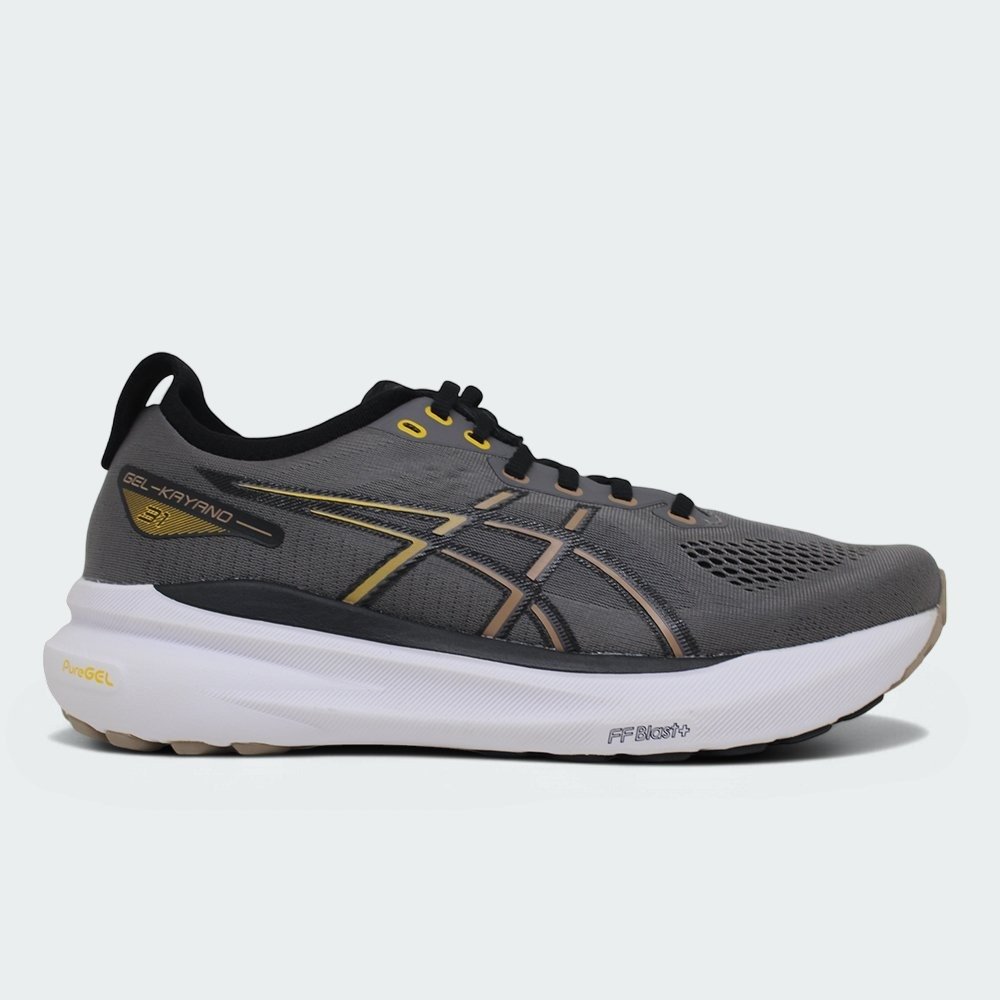 Tenis Asics Gel Kayano 31 - masculino - cinza e branco