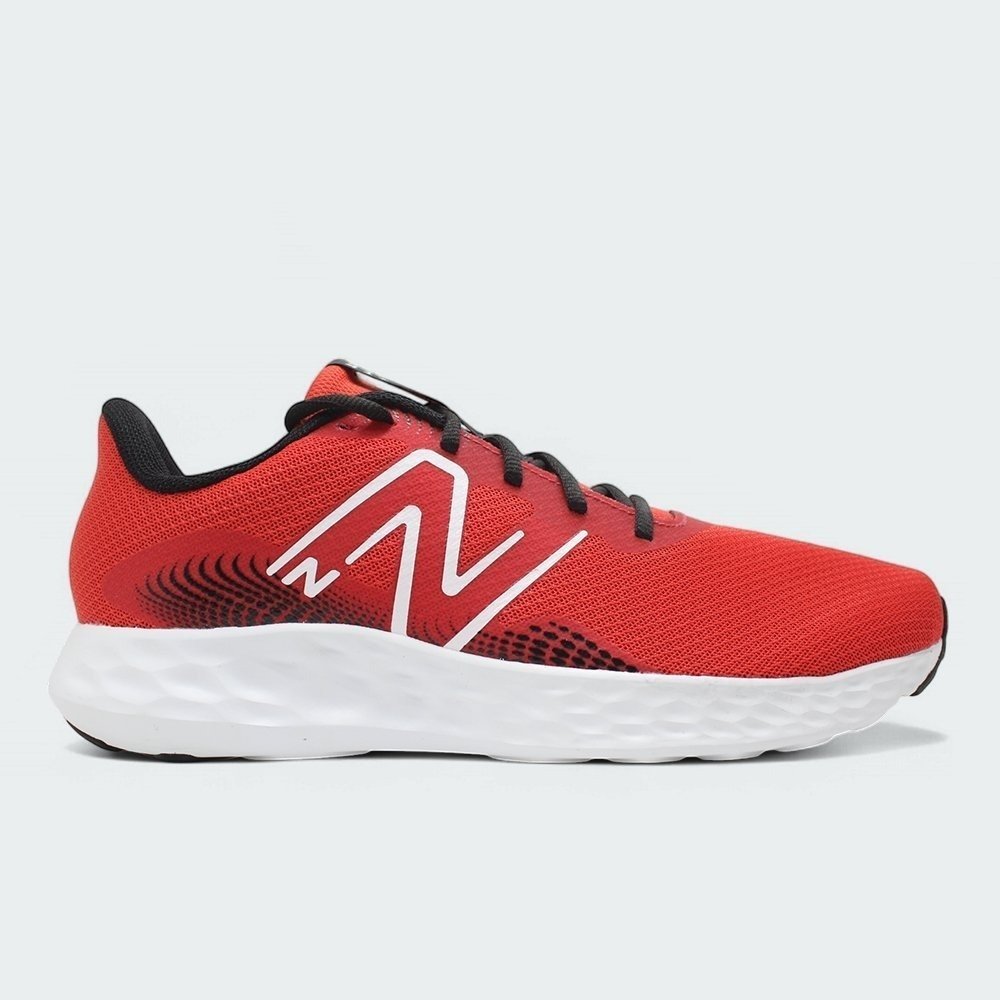 Tenis New Balance 411v3 - masculino - vermelho e branco