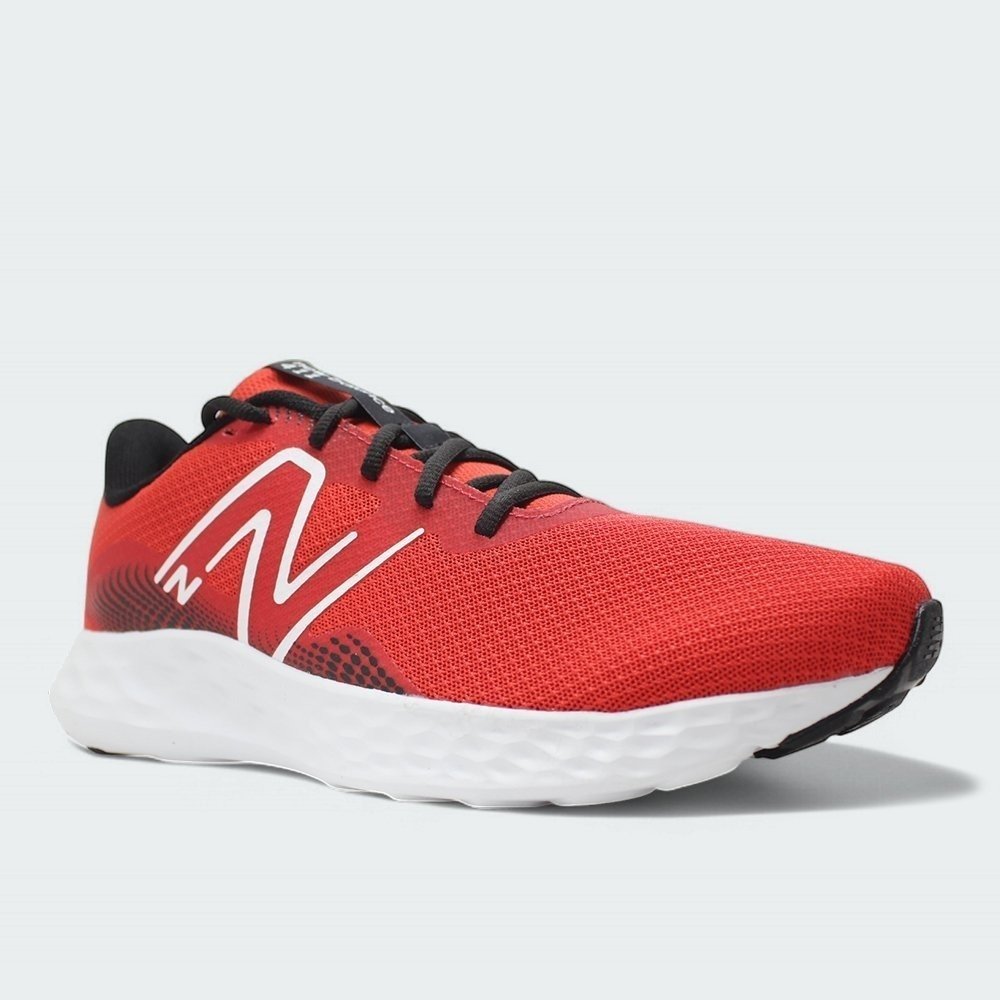 Tenis New Balance 411v3 - masculino - vermelho e branco Vermelho 2