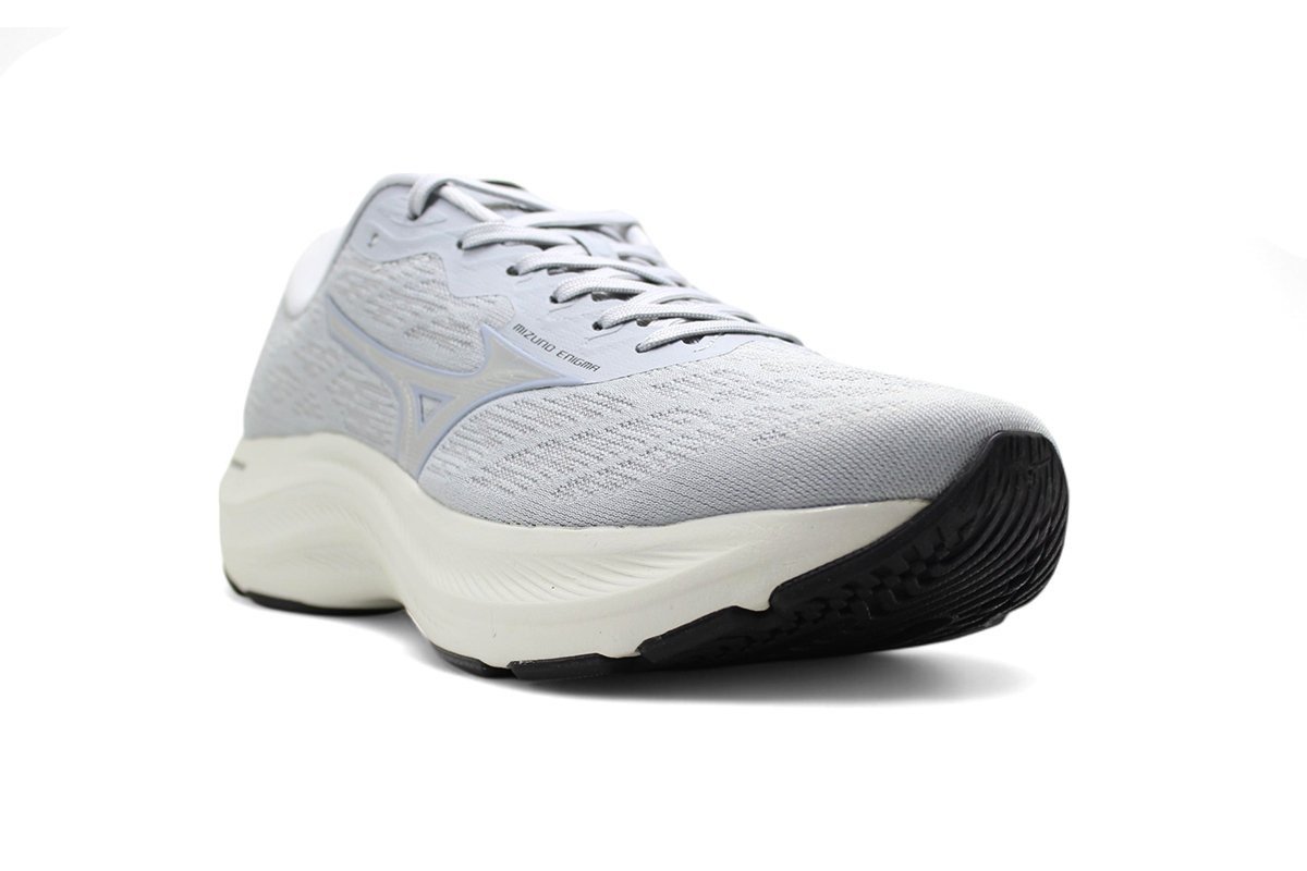 Tenis Mizuno Enigma - feminino - cinza e branco Cinza 2