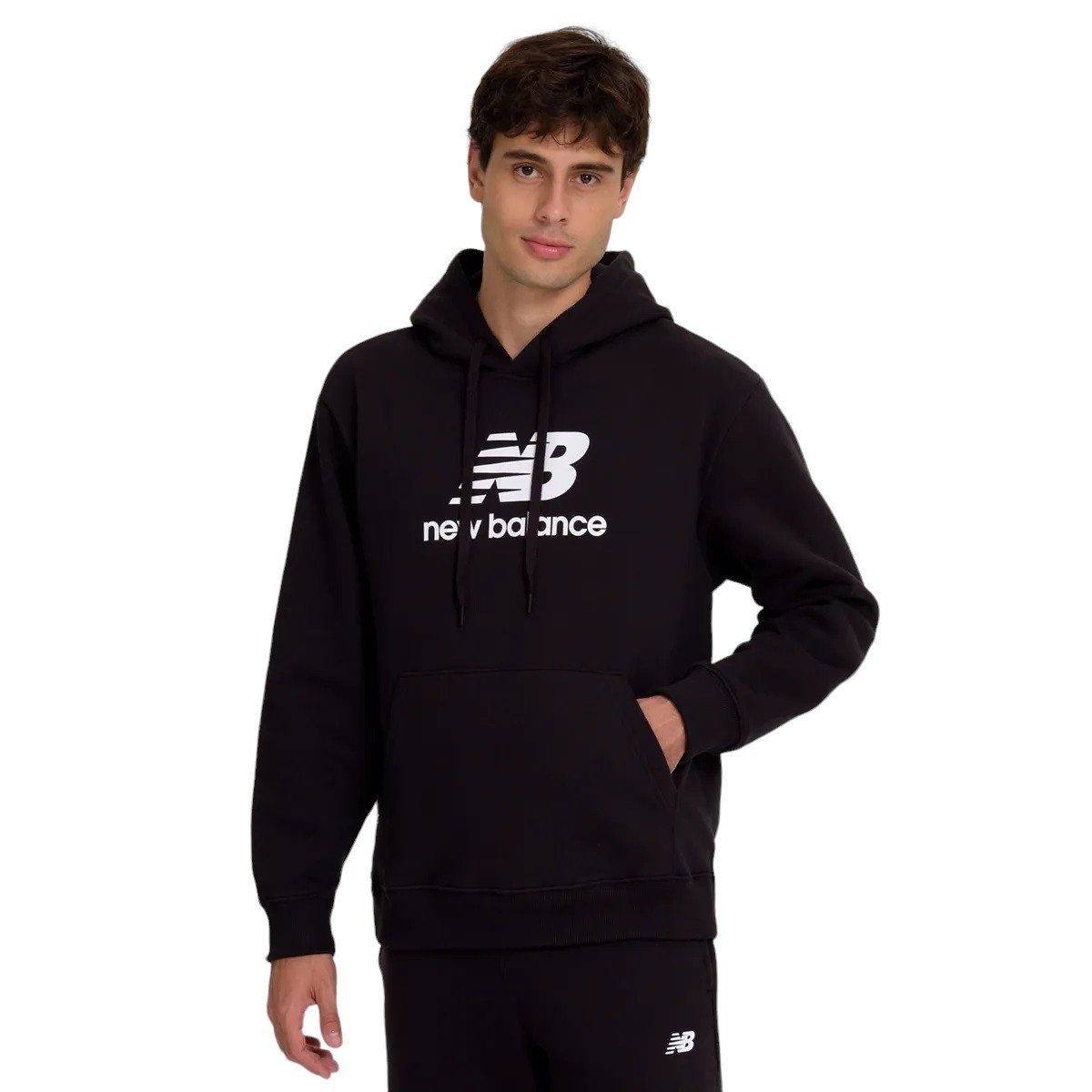 Moletom New Balance Essentials - masculino - preto