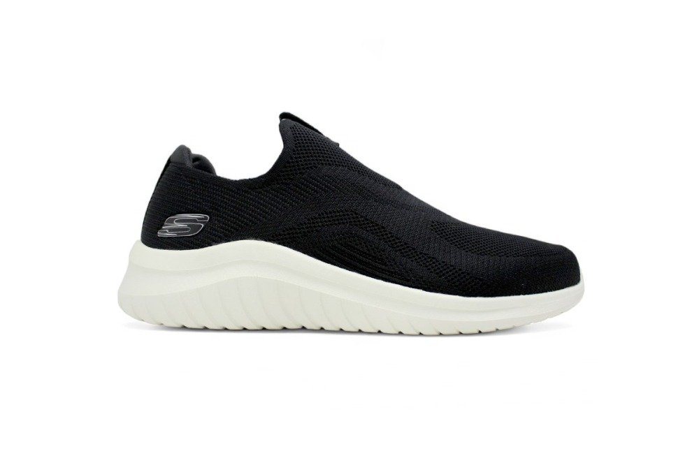 Tenis Skechers Ultra Flex 2.0 - masculino - preto e branco