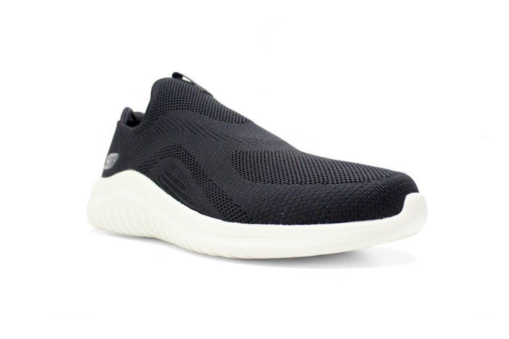 Tenis Skechers Ultra Flex 2.0 - masculino - preto e branco Preto 2