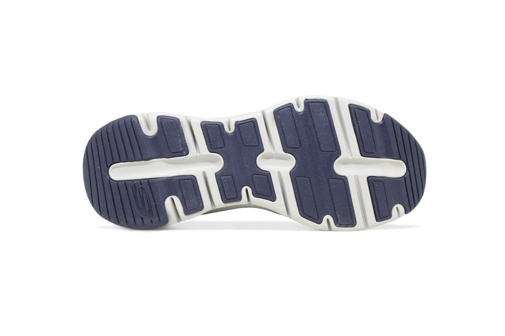 Tenis Skechers Arch Fit - masculino - azul e branco Azul Marinho 4