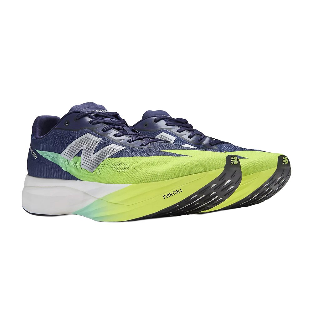 Tênis New Balance FuelCell SuperComp Elite V5 Azul/Verde 2