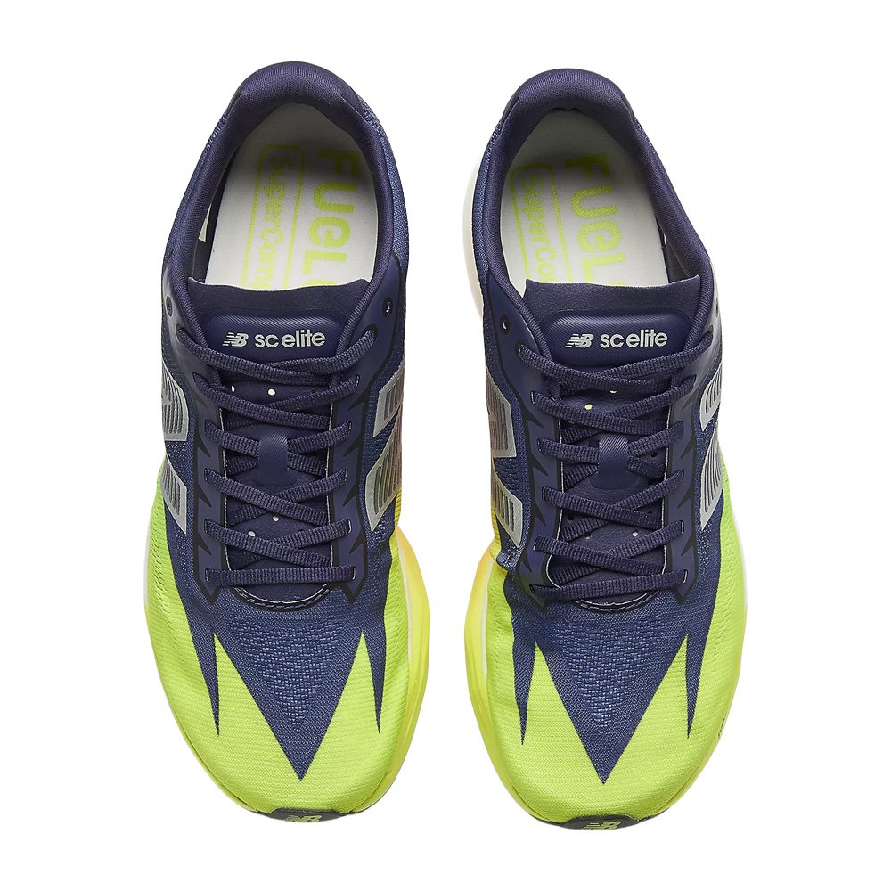 Tênis New Balance FuelCell SuperComp Elite V5 Azul/Verde 4