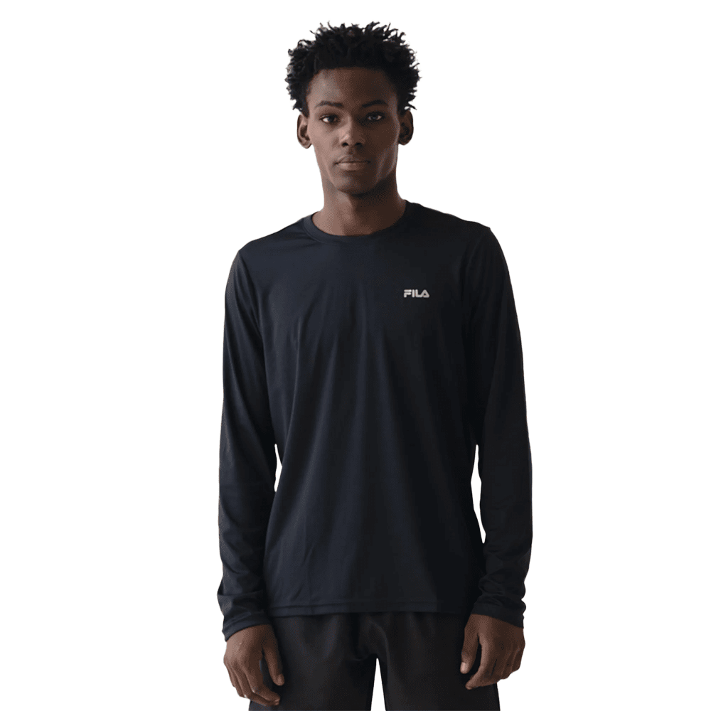 Camiseta Manga Longa Fila Basic Sports 