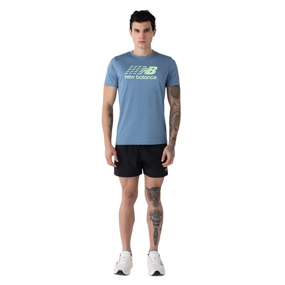 Camiseta Multi Color Performance Azul 5