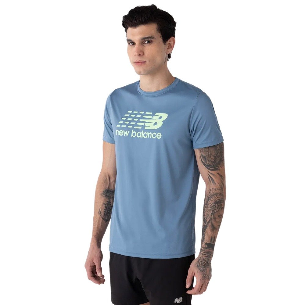 Camiseta Multi Color Performance Azul 2