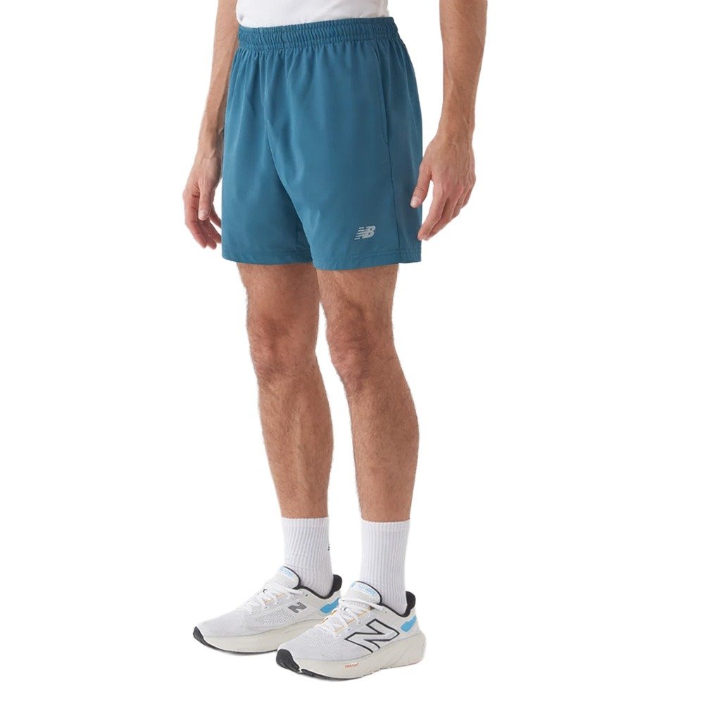 Shorts New Balance Sport Essentials 5" Azul 2