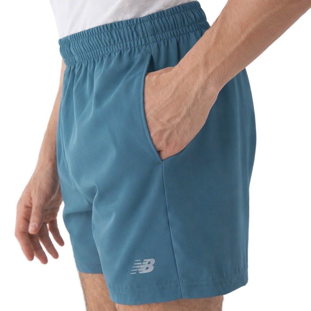 Shorts New Balance Sport Essentials 5" Azul 4
