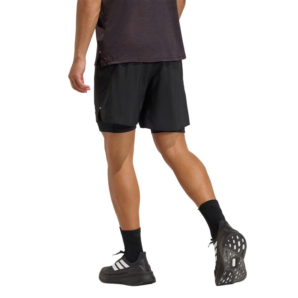 Shorts adi365 Running Essentials 2in1 Preto 2