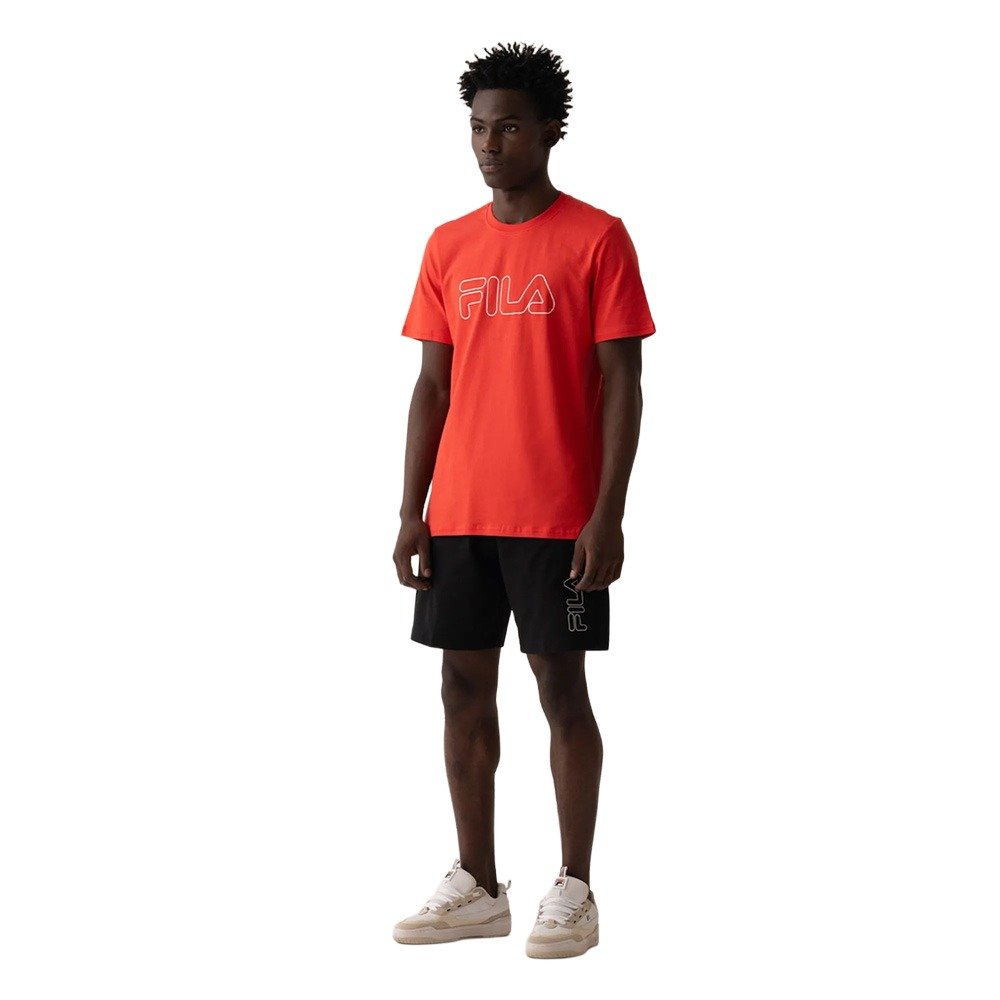 Camiseta Fila Letter Outline Vermelho 3