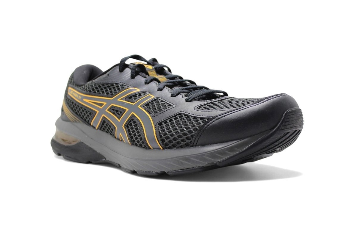 Tenis Asics Gel-Nagoya St - masculino - preto e laranja Preto 2