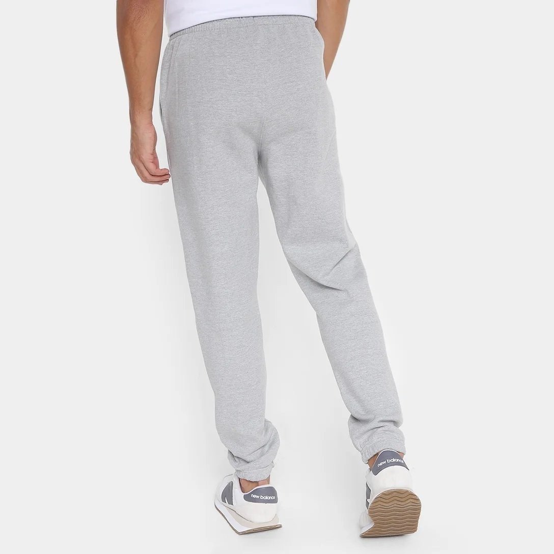 Calca New Balance Essentials - masculino - cinza Cinza 2