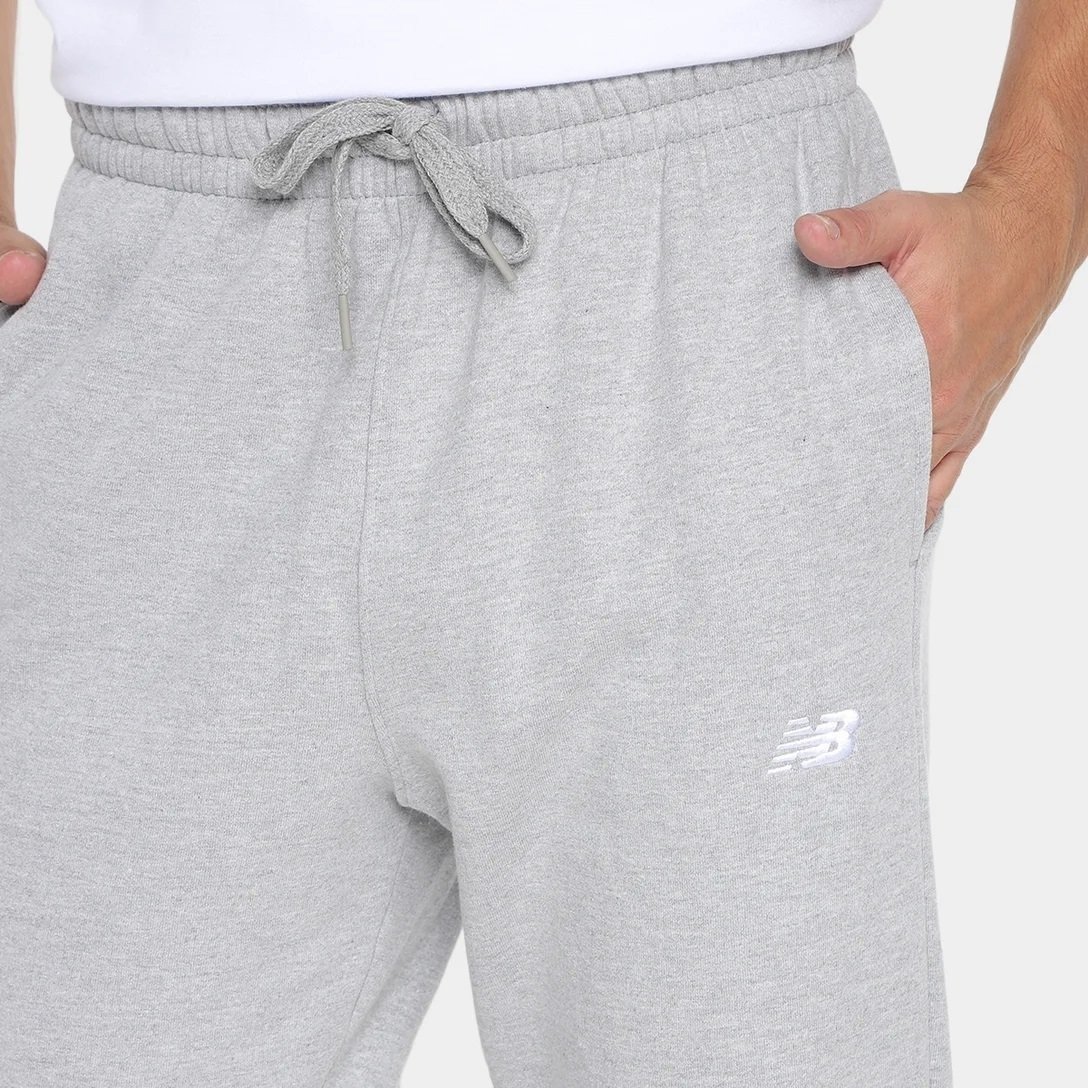 Calca New Balance Essentials - masculino - cinza Cinza 3