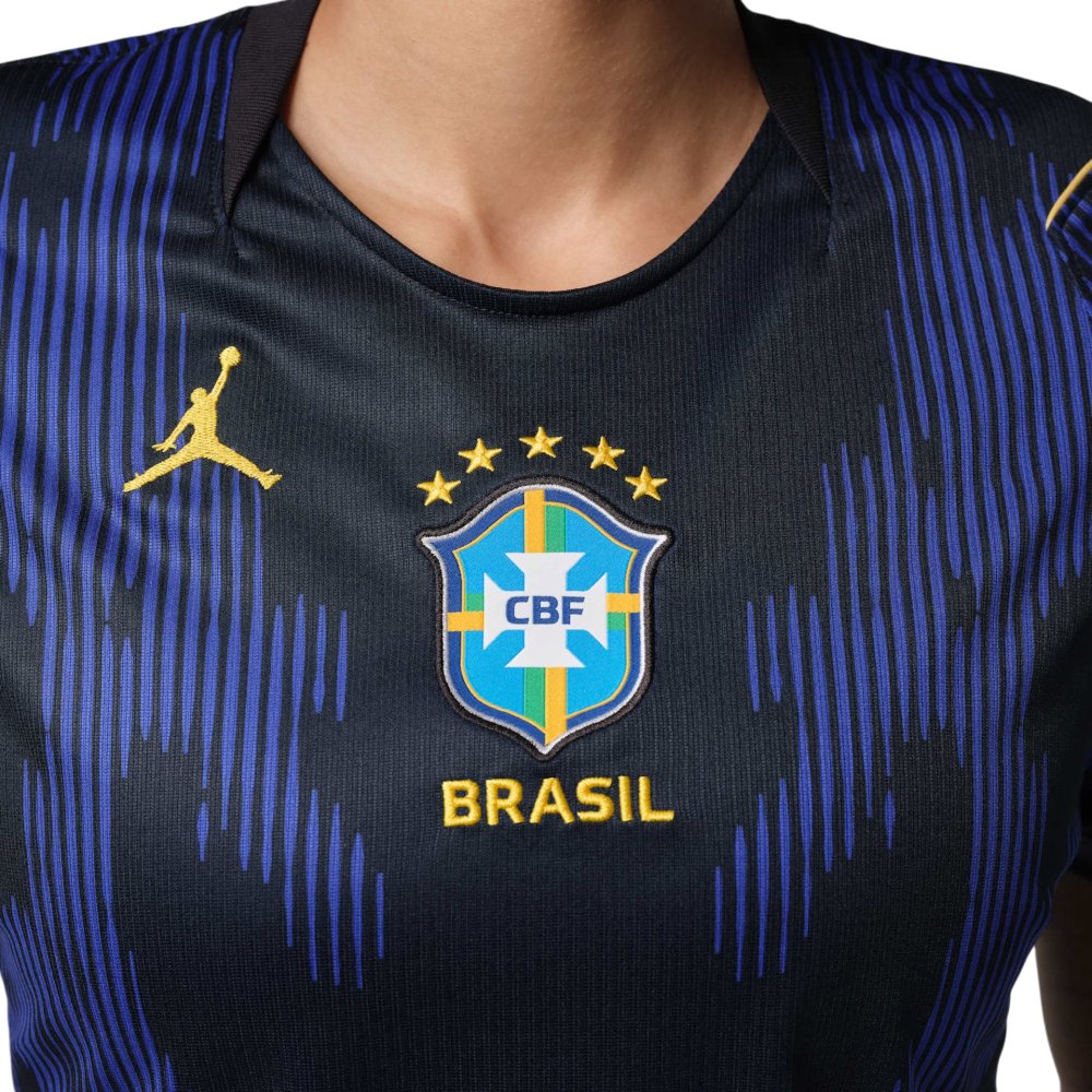 Camisa Nike Seleção Brasileira Jordan 2026 Feminina Azul 2