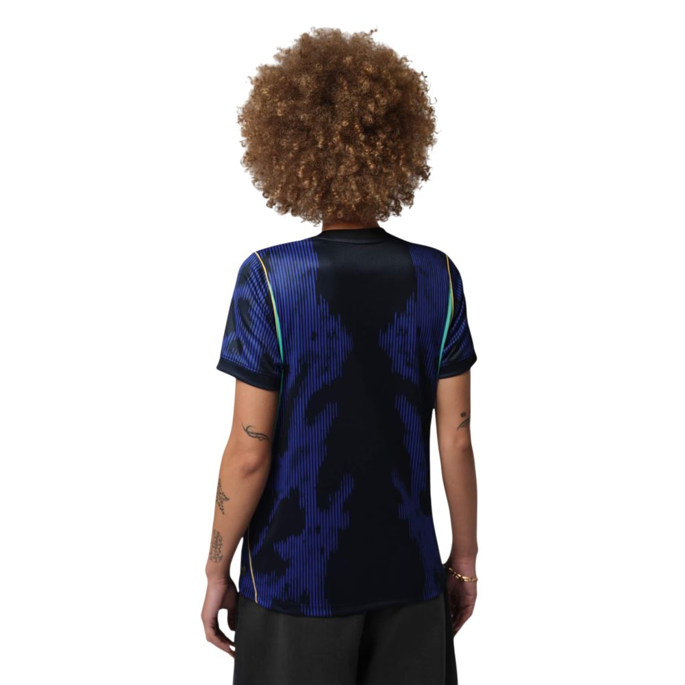 Camisa Nike Seleção Brasileira Jordan 2026 Feminina Azul 4
