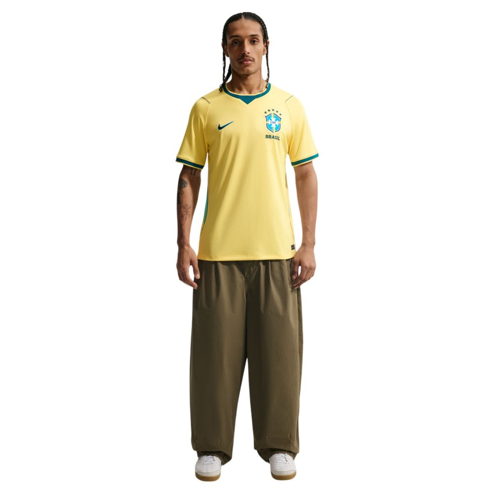 Camisa Nike Seleção Brasileira Home 2026 Amarelo 3