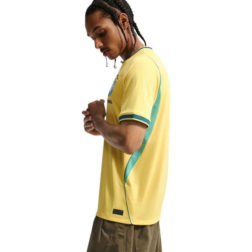 Camisa Nike Seleção Brasileira Home 2026 Amarelo 6
