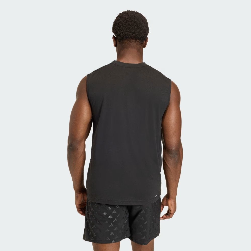 Regata Adidas Treino Basica Preto 3